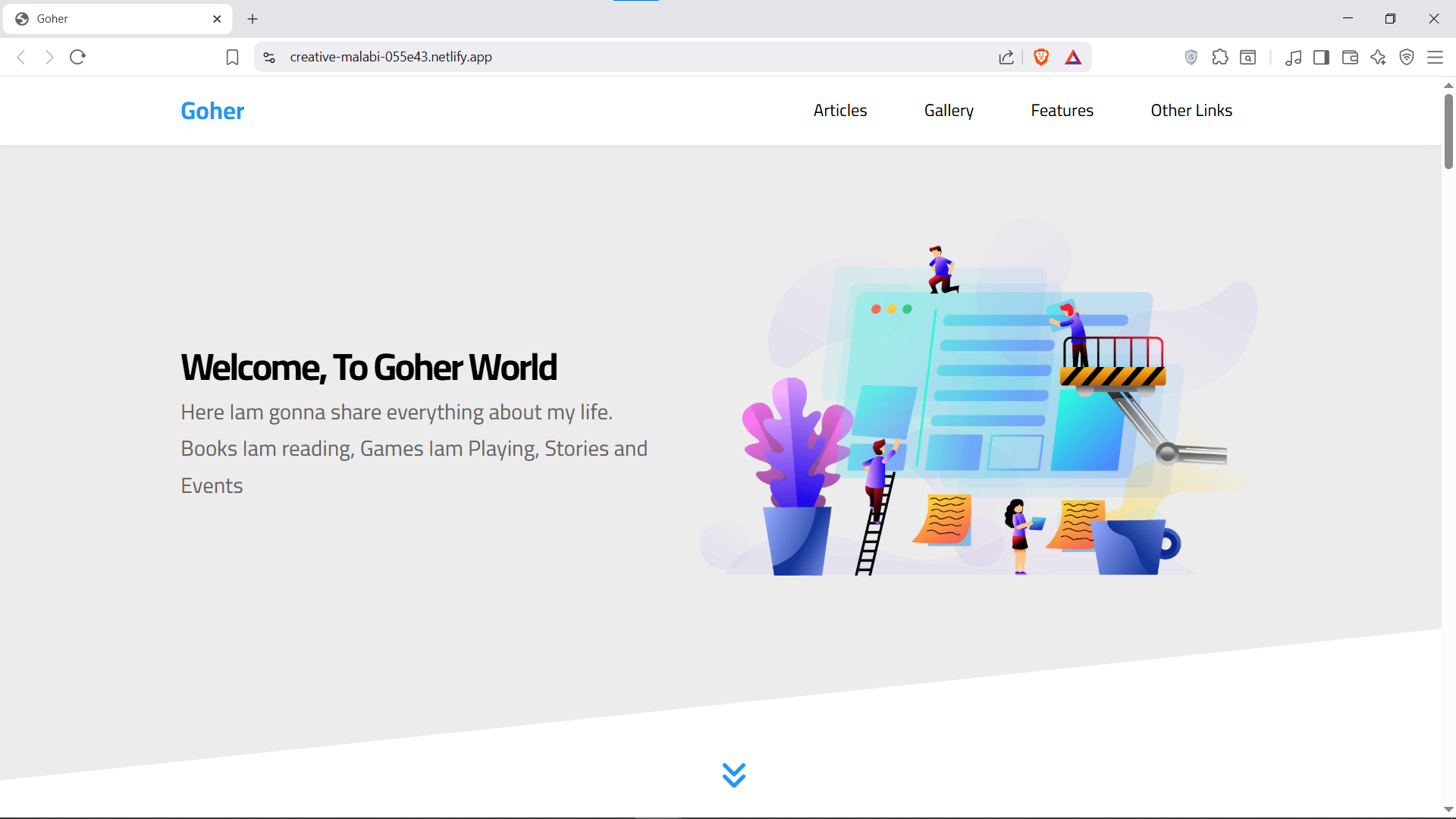 Responsive Personal Website