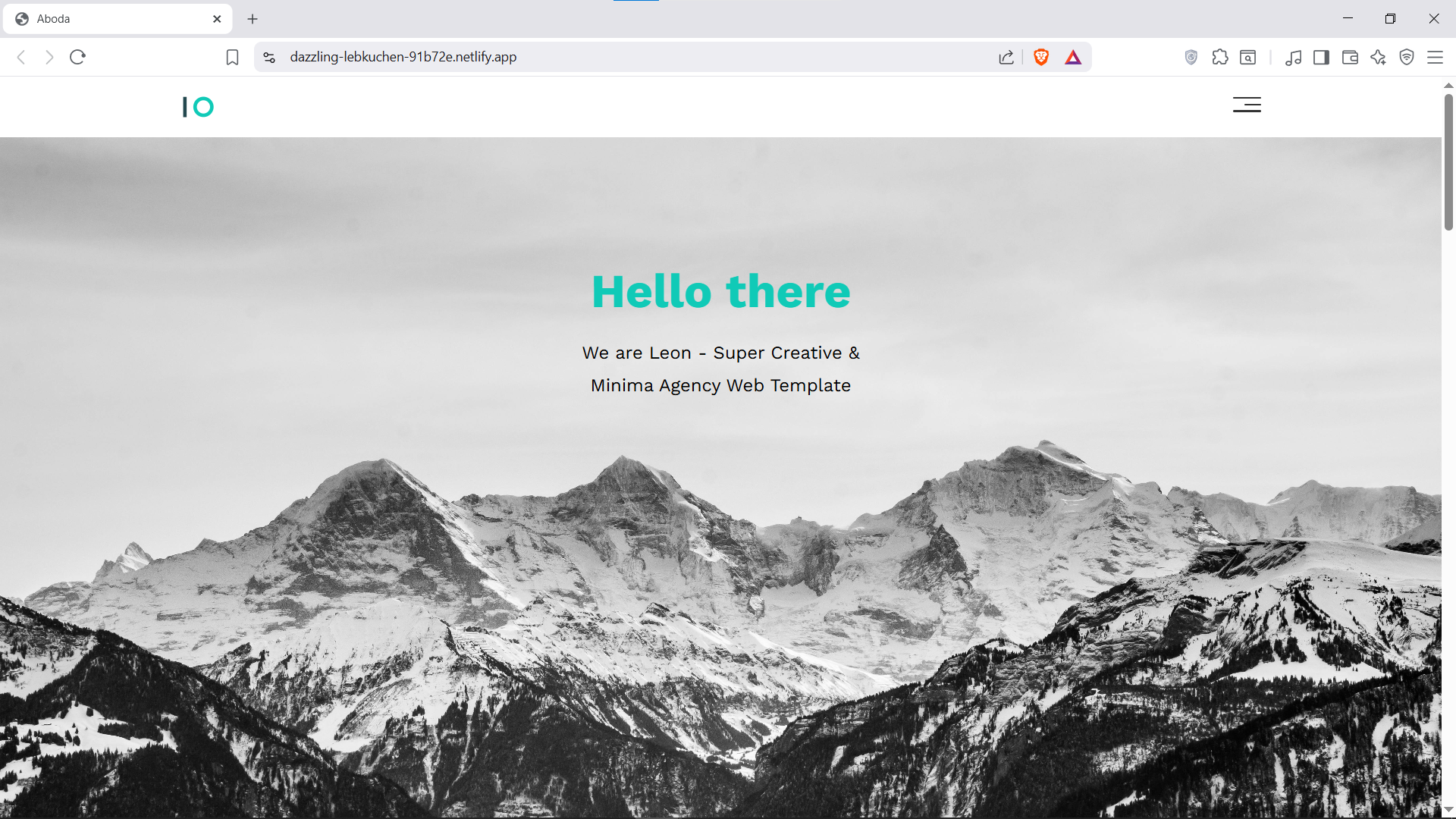 Modern Landing Page